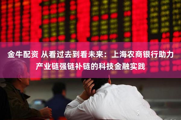 金牛配资 从看过去到看未来：上海农商银行助力产业链强链补链的科技金融实践